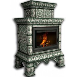 Каминная облицовка КимрПечь Кострома пристенная двухъярусная Май